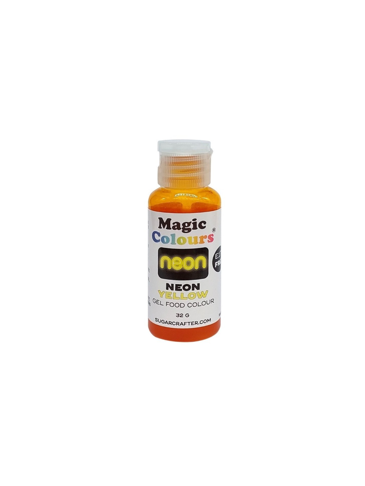 Magic Colours Neon Gel Color - Neon Yellow - 32 g