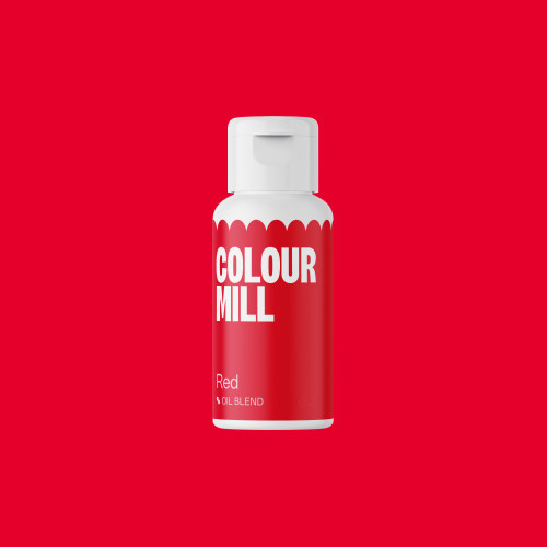 Farbmühle ÖLMISCHUNG - Rot - 100 ml