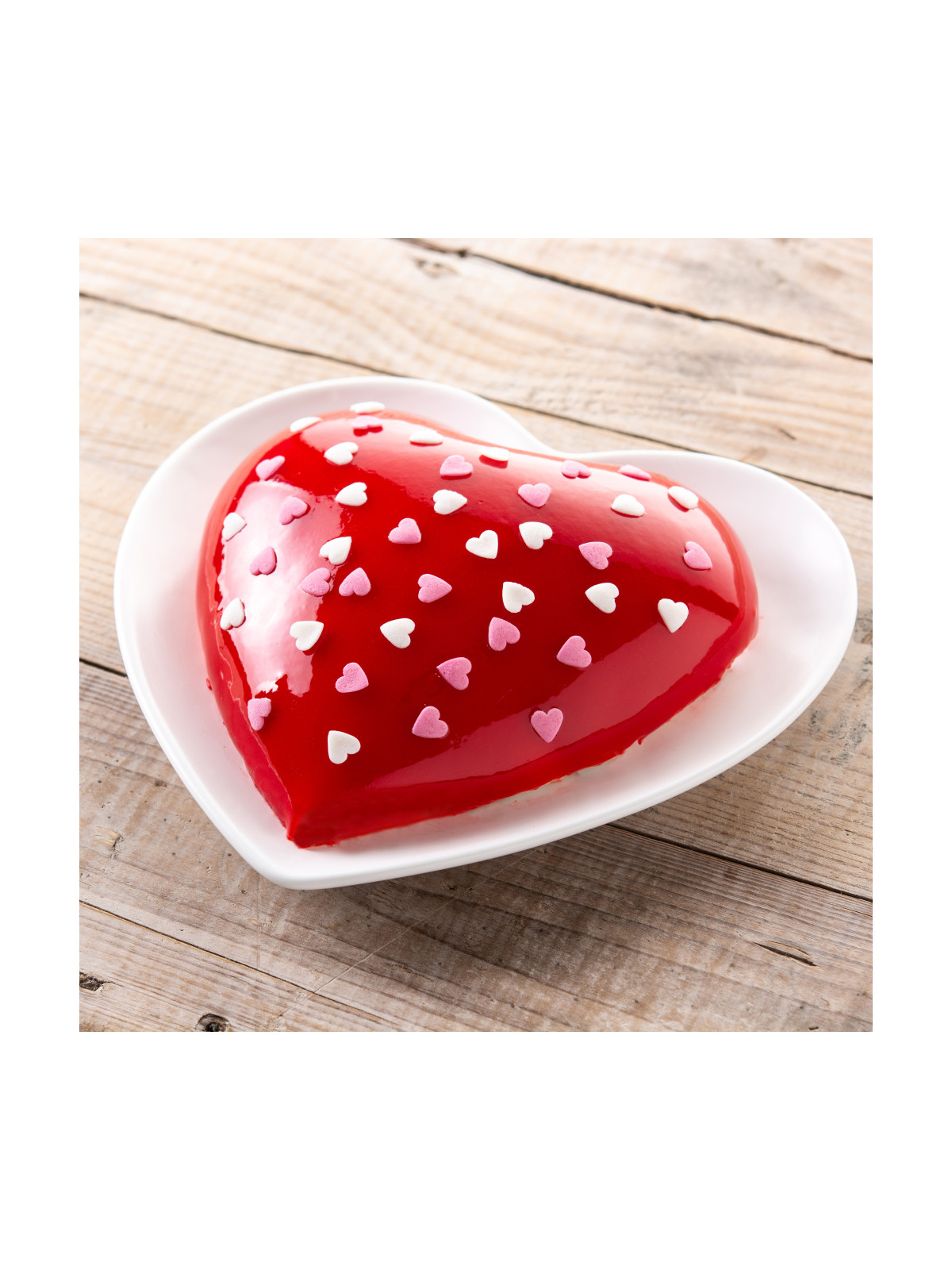 Glaze Deluxe - mirror glaze with high gloss - strawberry - 250g