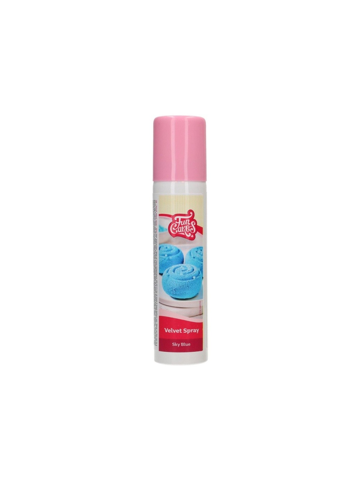 RABATT: FunCakes Samteffekt-Spray - blau 100ml