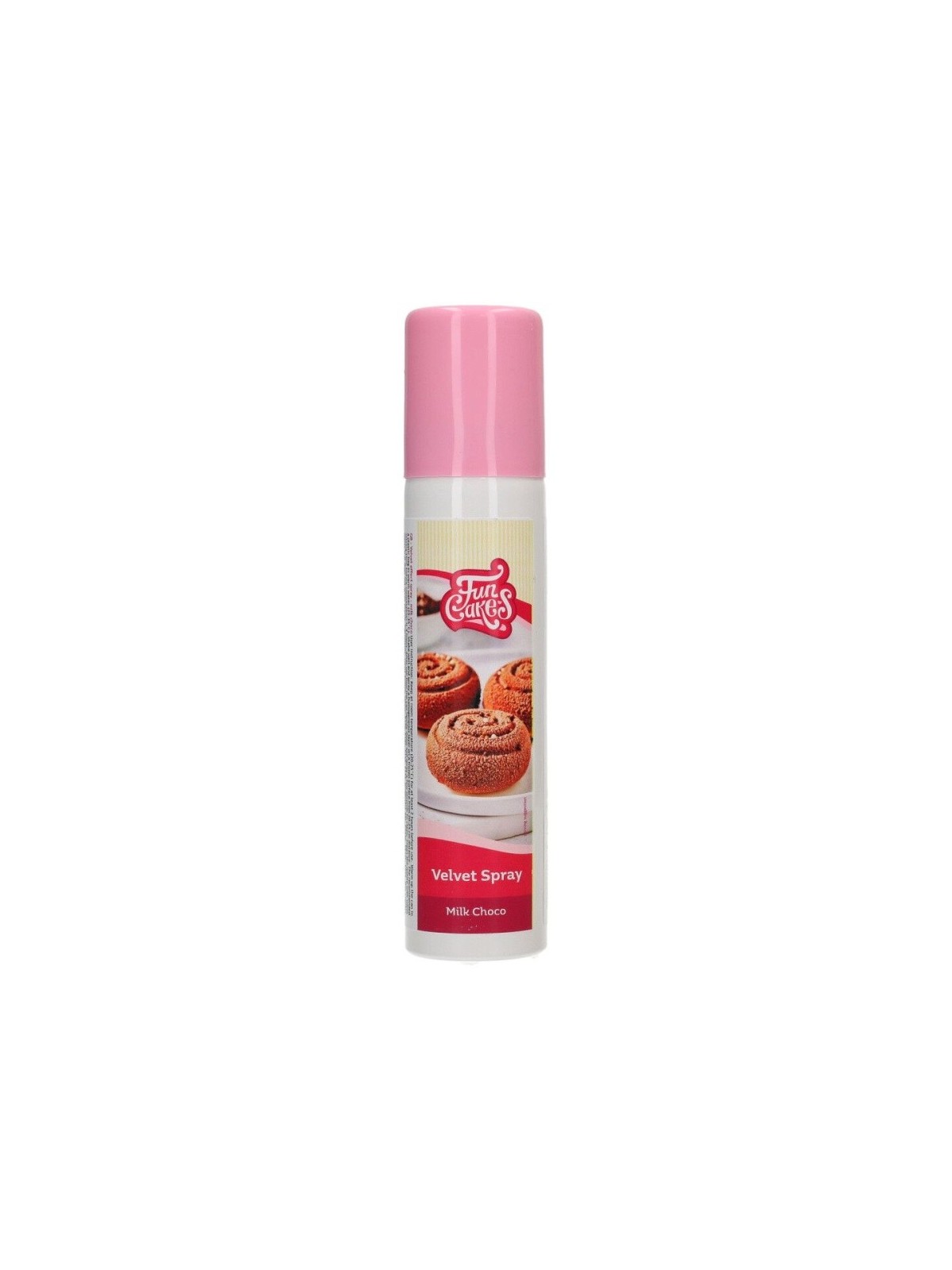 DISCOUNT: FunCakes Velvet Effect Spray Milk Choco - milk chocolate 100ml