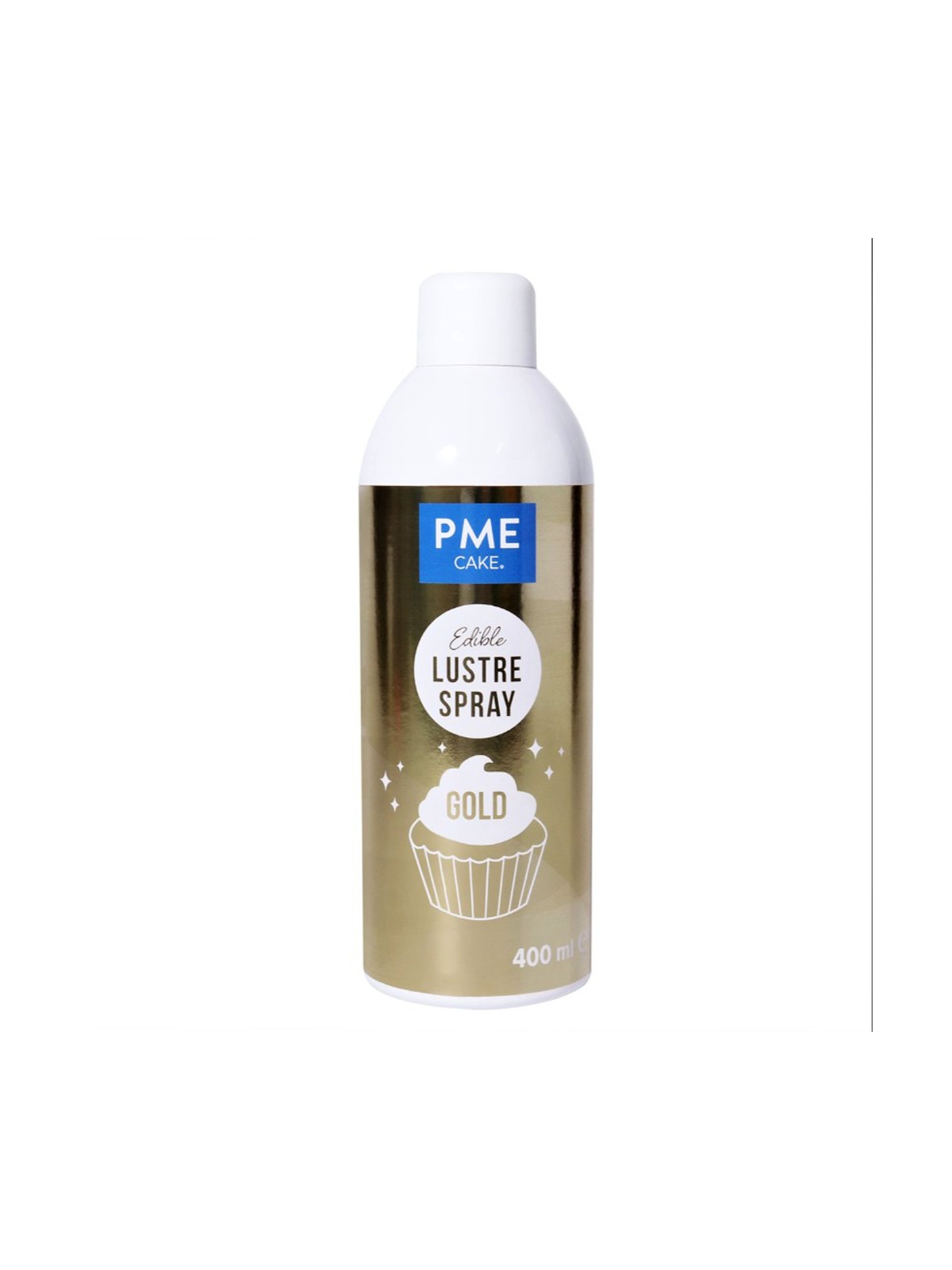 PME Edible Lustre Spray - Golden Glossy Spray - 400ml
