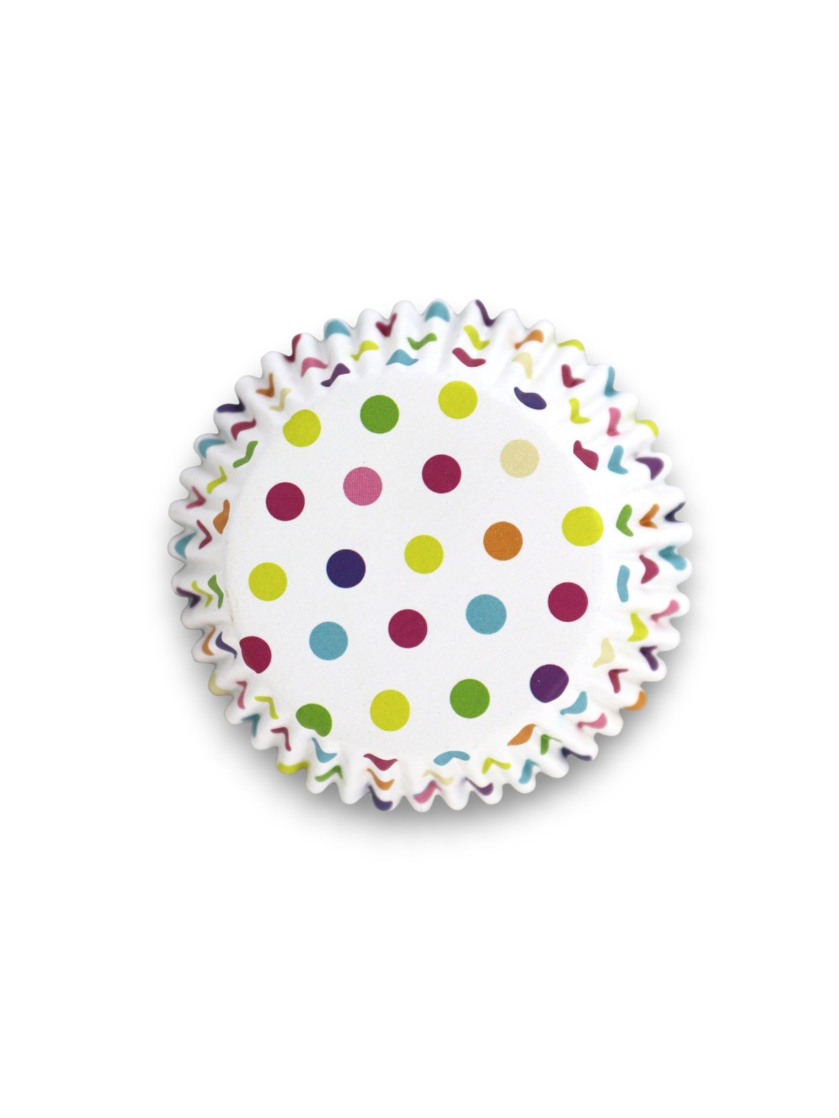 PME Pastry Foil Cupcake Cases - Colorful Dots - 30 pcs