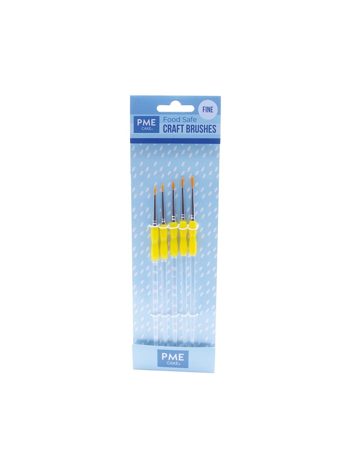 Craft Brushes – Fine Set – Set of fine brushes for cakes and decorations