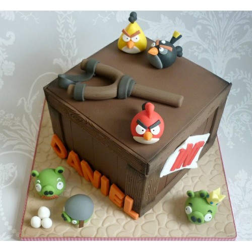 Silikonform "Angry Birds" - Schwarz