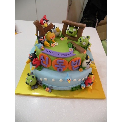 Silikonform "Angry Birds" - Schwarz