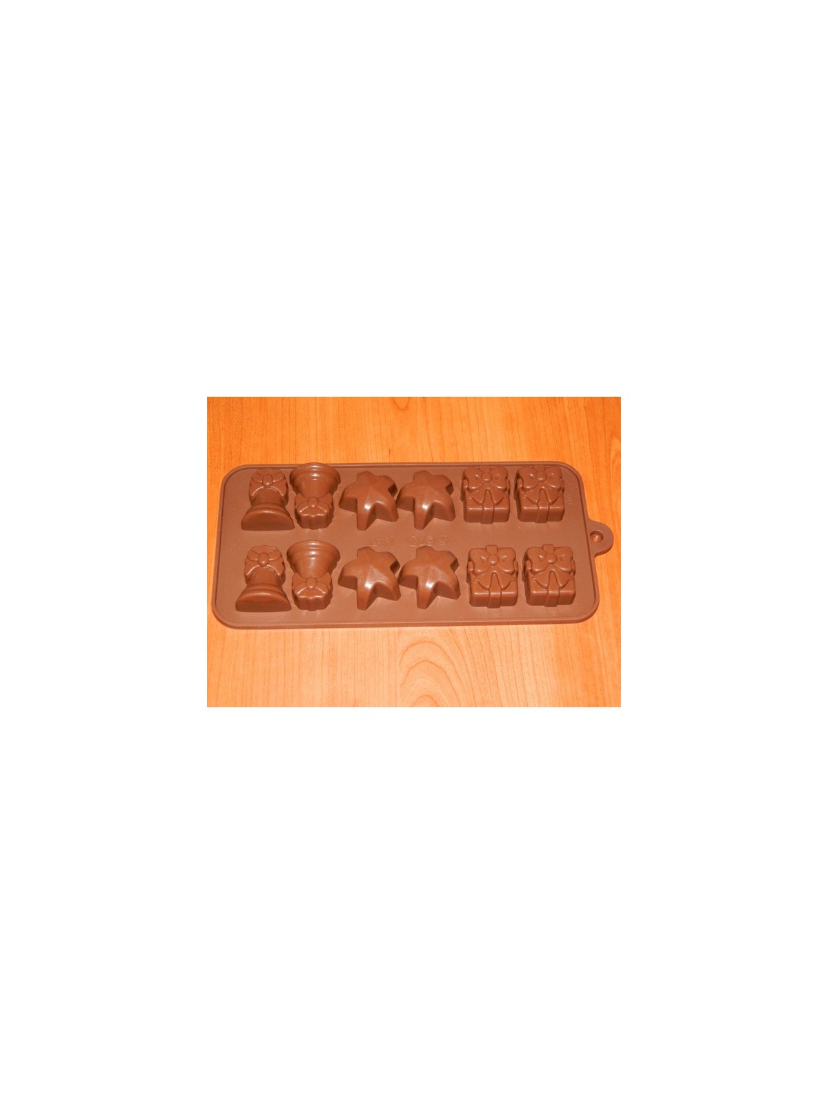 Chocolate Truffle Mold - Christmas