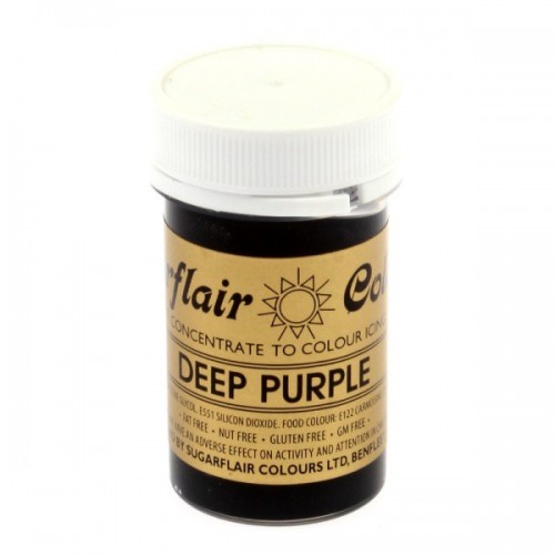 Sugarflair Gelfarbe Spectral Deep Purple - 25g