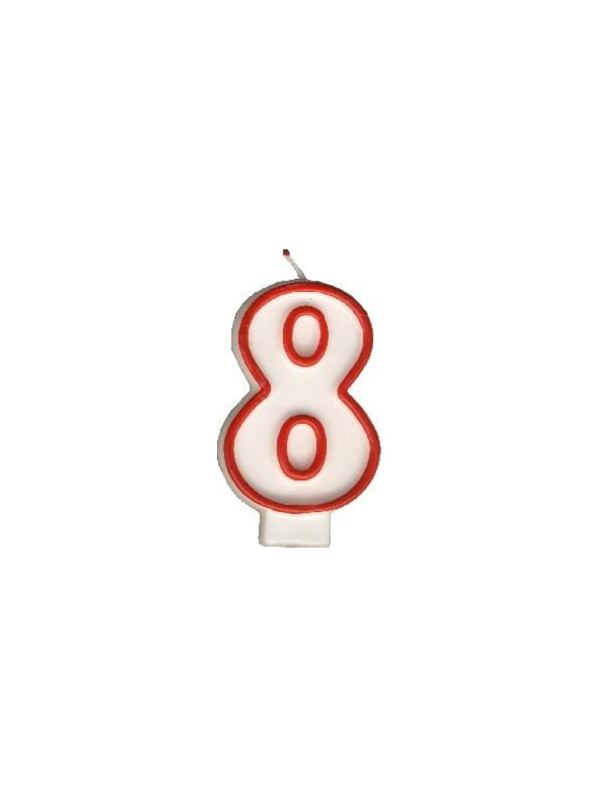 Party Numeral candle - 8