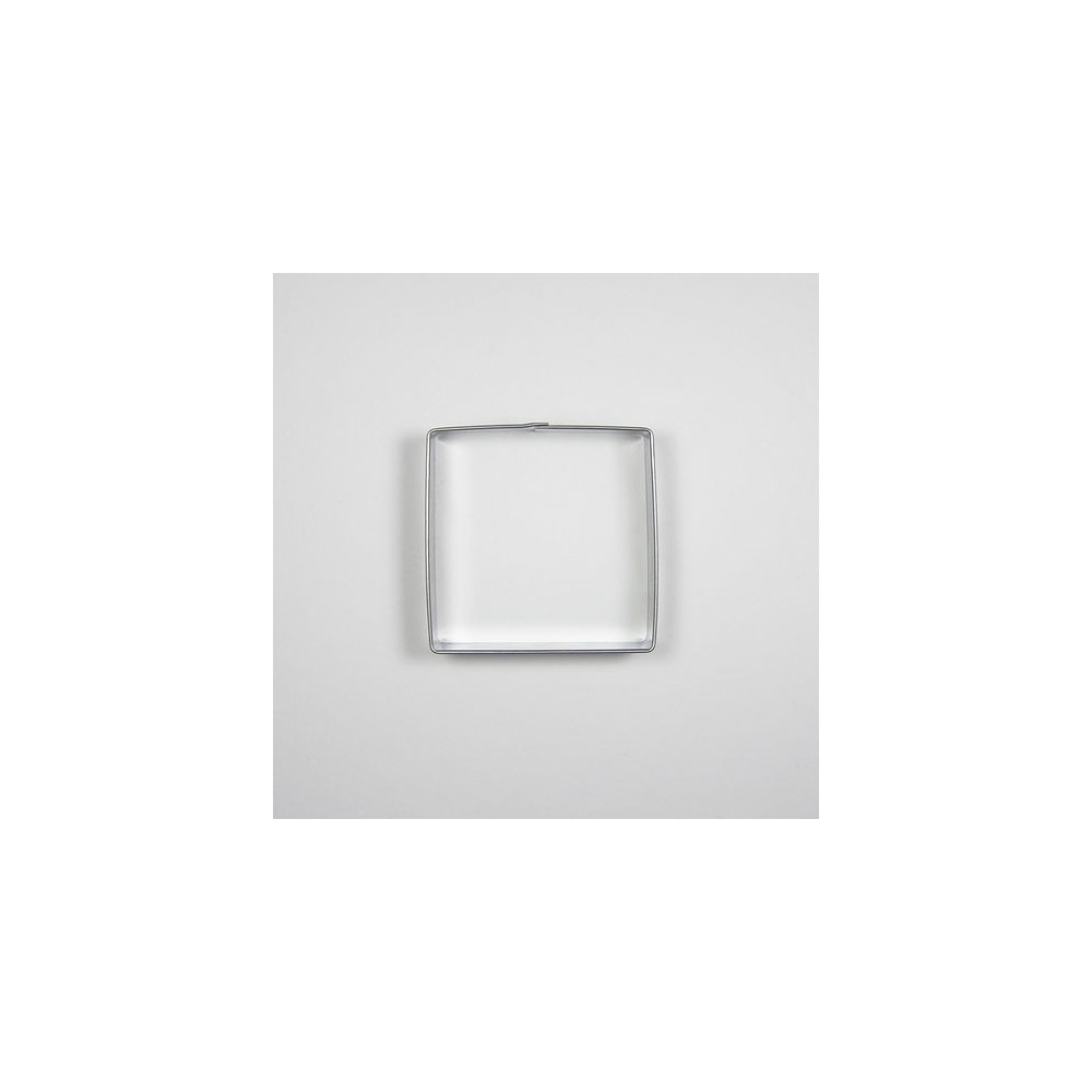 Stainless steel cookie cutter - square 3.9cm