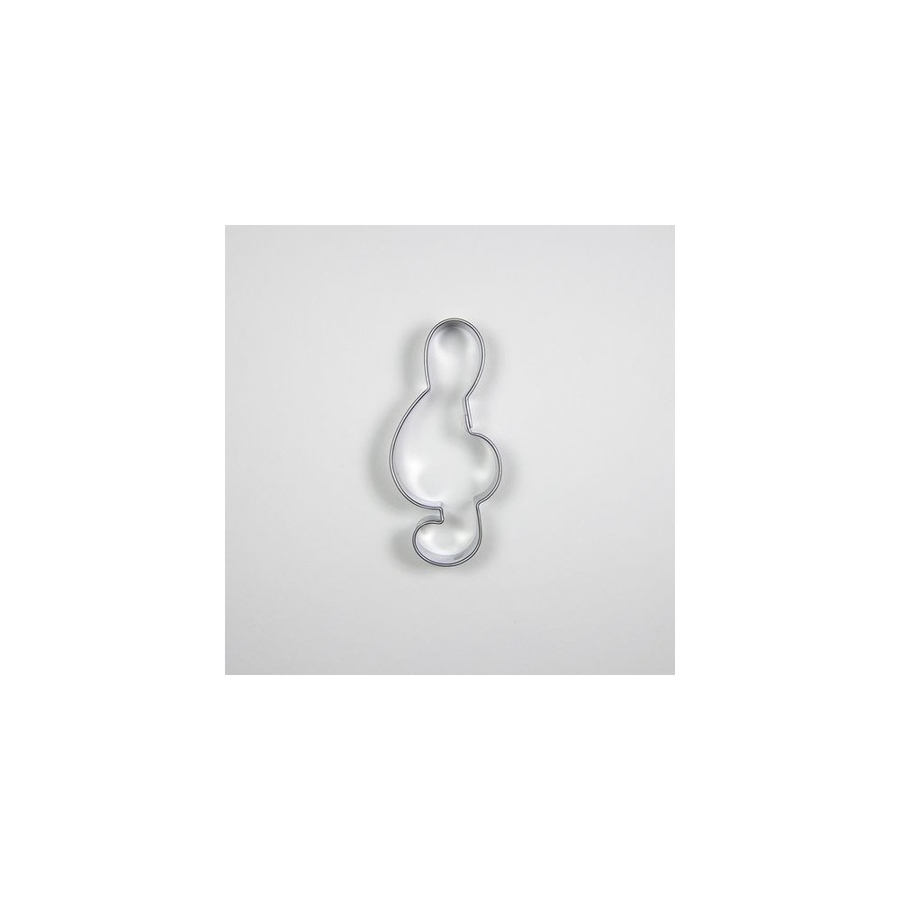 Stainless steel cutter - treble clef