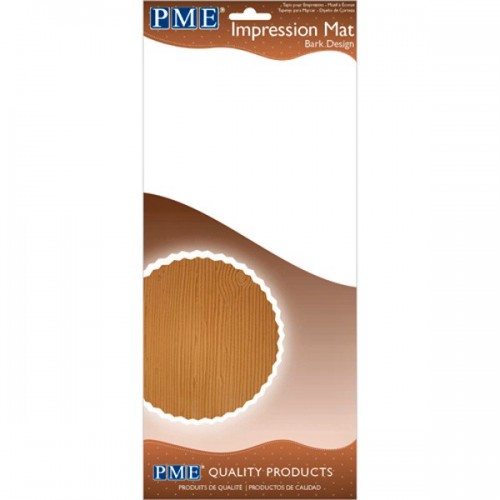 PME Impression Mat Baumrinde - Holz