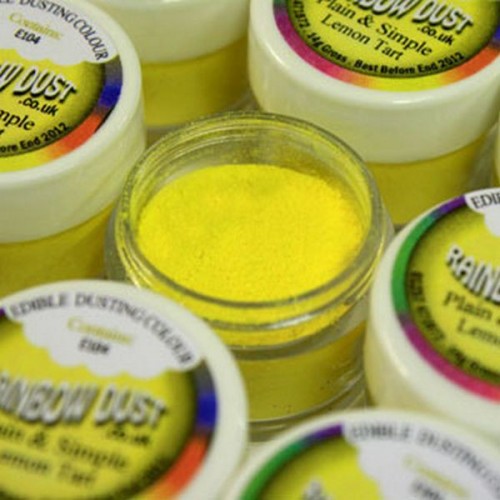 RD Puderfarbe Rainbow dust Gelb - Lemon Tart - 3g