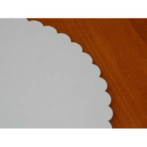 Paper pad under cake 32cm - cardboard - 10pcs