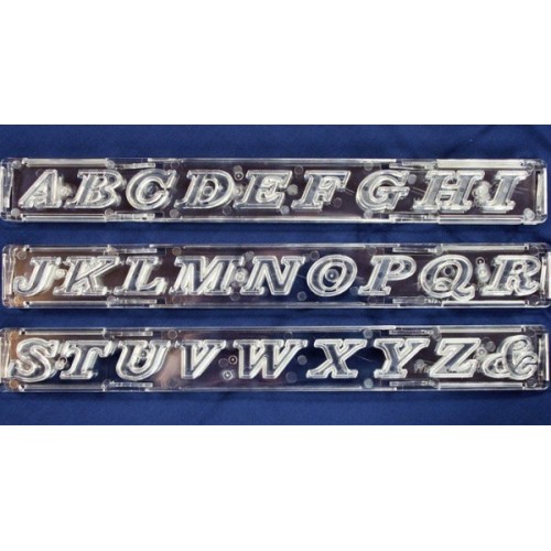 Windsor Versalien Script Großbuchstaben Clikstix