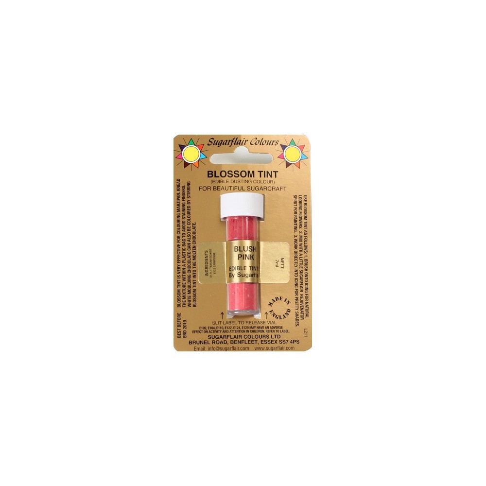 Sugarflair Dusting Colour  BLUSH PINK 7ml