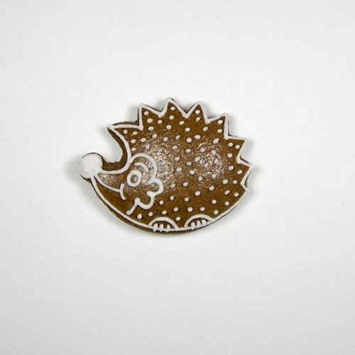 Stainless steel cookie cutter - hedgehog