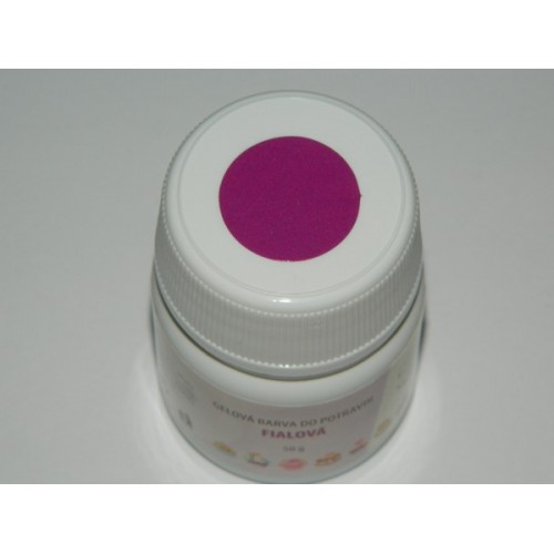 Lebensmittelgelfarbe - Violett - 50g