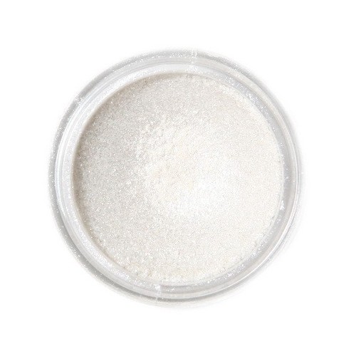 Decorative dust pearl white Fractal - Sparkling White, Szikrázó fehér (3.5 g)