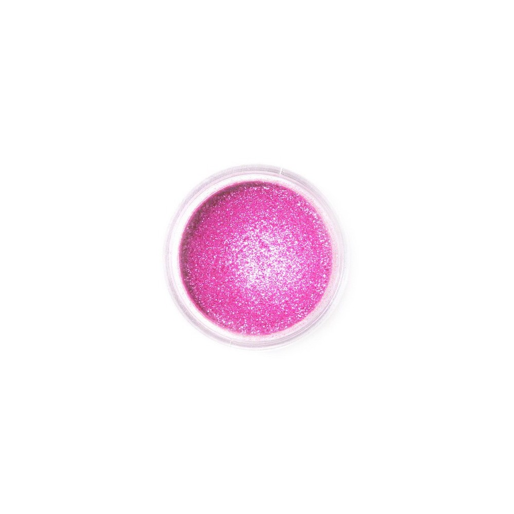 Dekorative Puder Perlfarbe Fractal - Funkelndes Magenta, Glitzerndes Magenta (3,5 g)