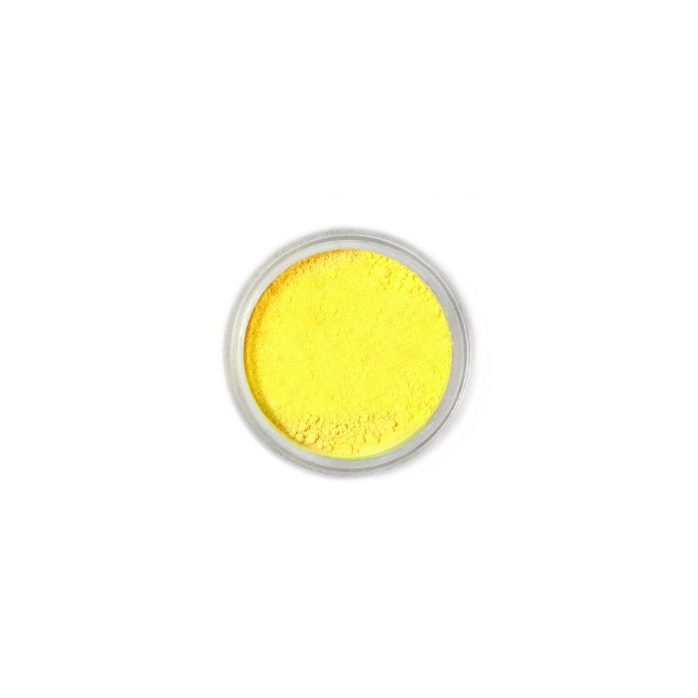 Edible dust color Fractal - Lemon Yellow, Citromsárga (3 g)