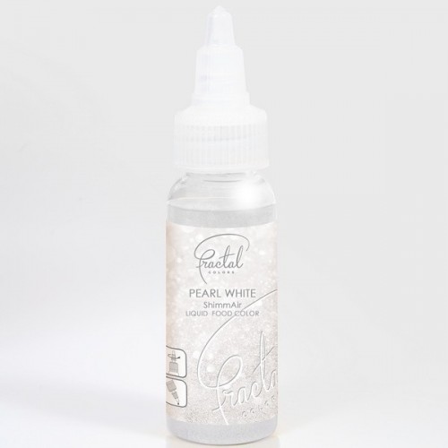 Airbrush Decorative pearlescent liquid color Fractal - Pearl White (33 g)