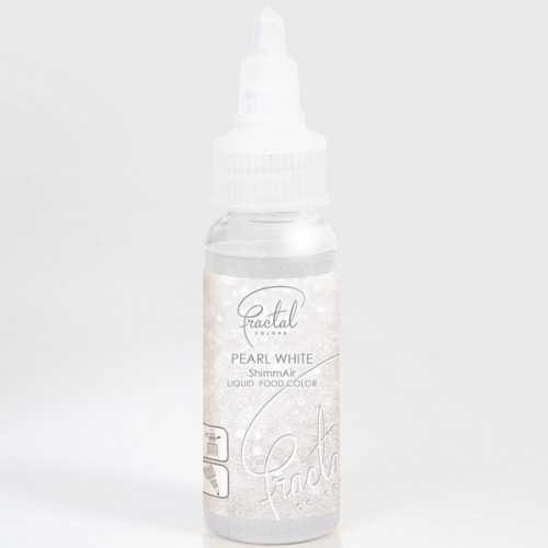 Airbrush decorative pearlescent paint liquid Fractal - Pearl White (33 g)