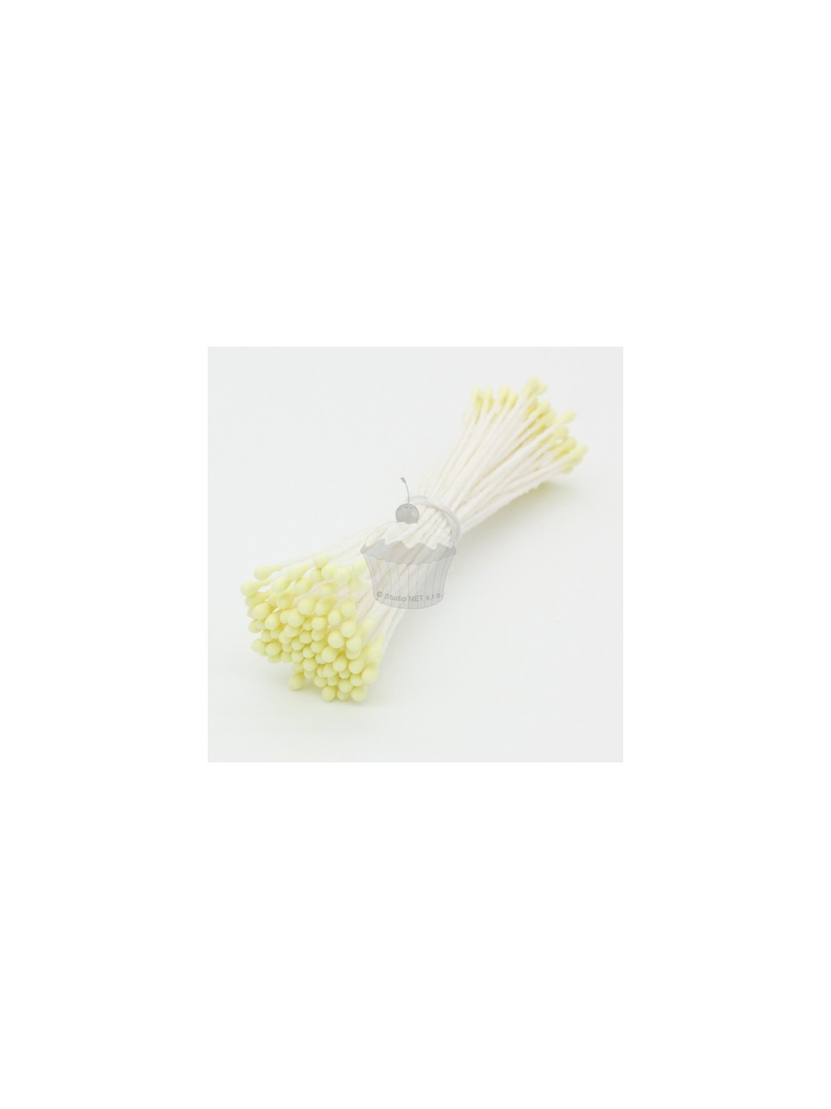 Caketools - Blütenstempel - kleine gelbe matt - 72pcs