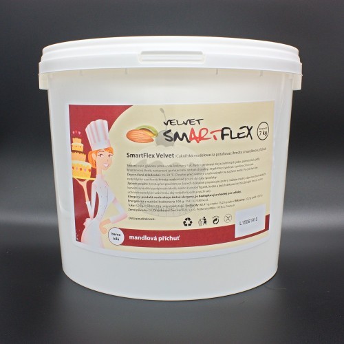 Smartflex velvet almonds 7kg - fondant