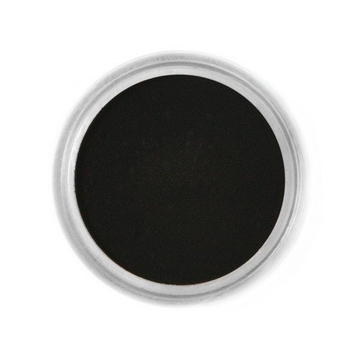 Essbaren Puderfarbe Fractal - Black, Fekete (1,5 g)