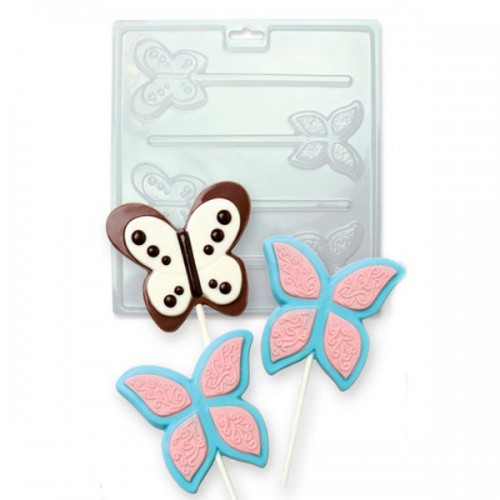 PME Lollipop mold Schmetterling - Butterflies