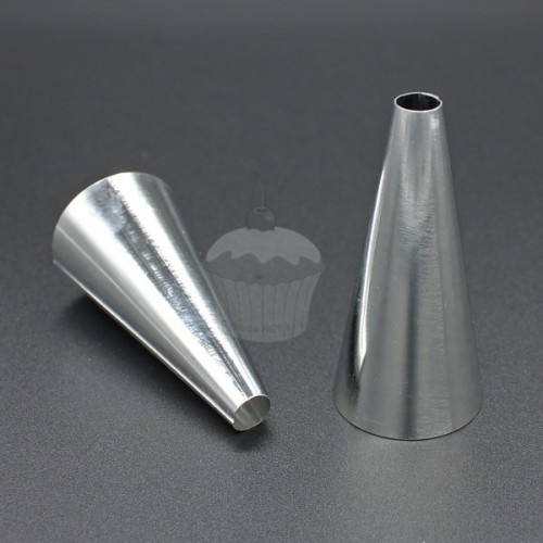 Decorative tip - round smooth - 6mm