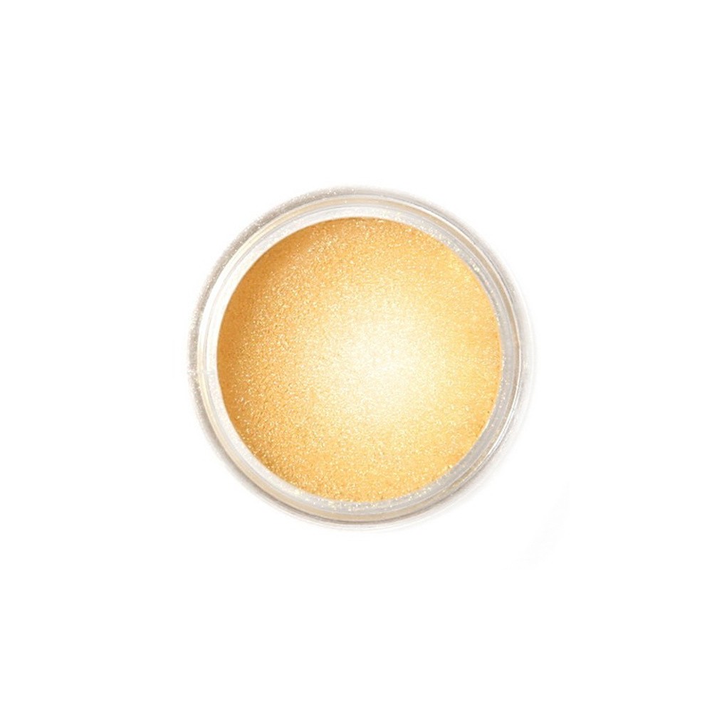 Decorative dust pearl color Fractal - Golden Shine, Arany homok (3,5 g)