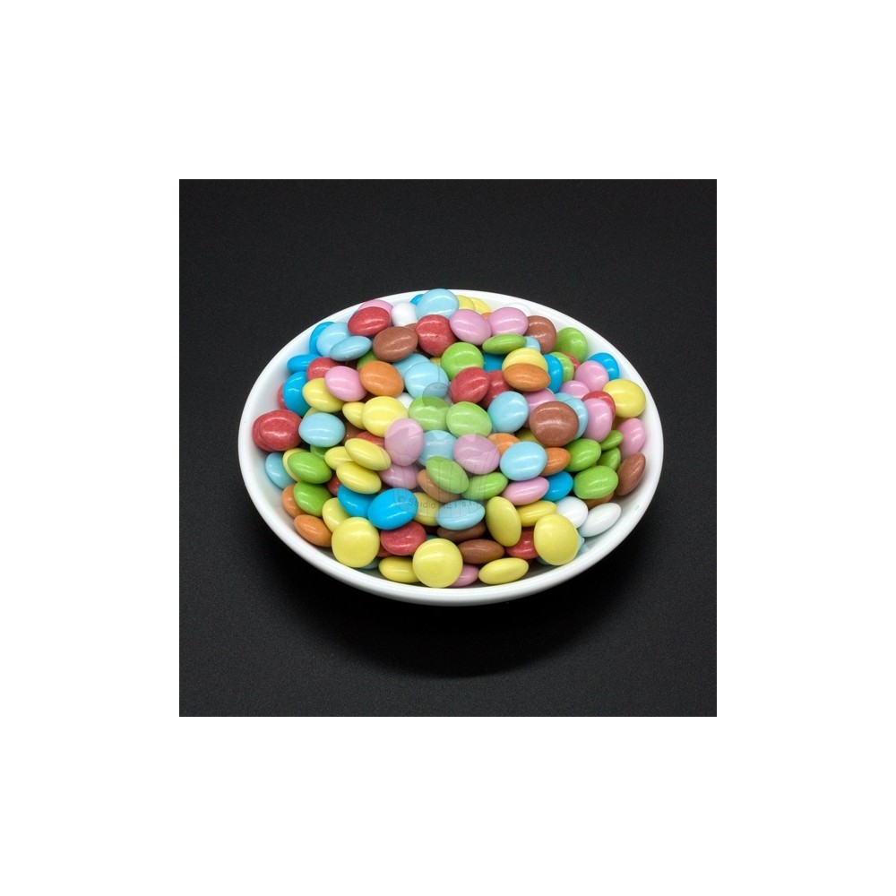 Chocolate smarties - color 1cm - 100g