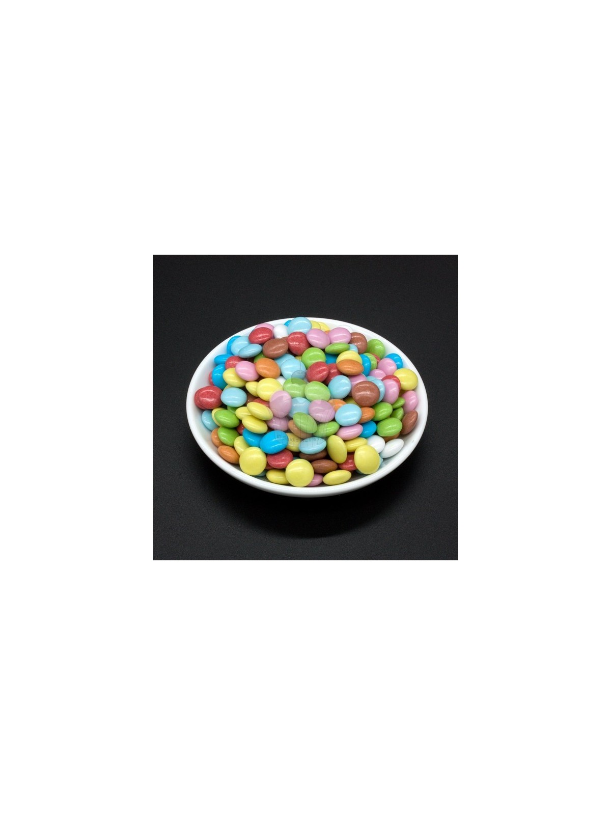 Chocolate drops - colored 1cm - 100g