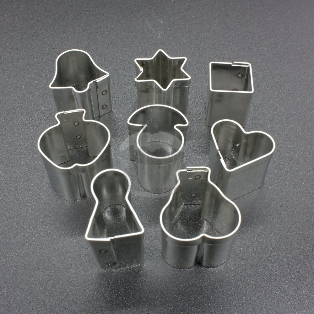 Set of cookie cutters - mini 8 pieces