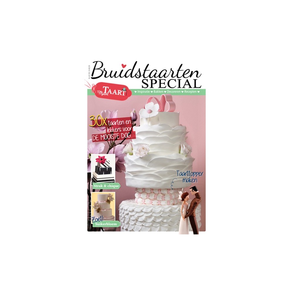 MjamTaart! Cake Decorating Magazine Wedding Special 2015