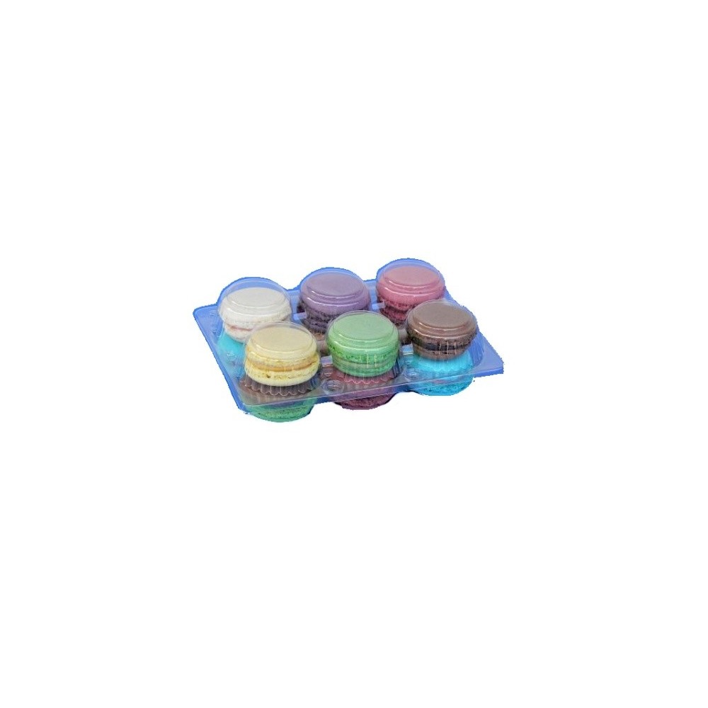 Box for macaroons - 6/12 pieces - 5pc