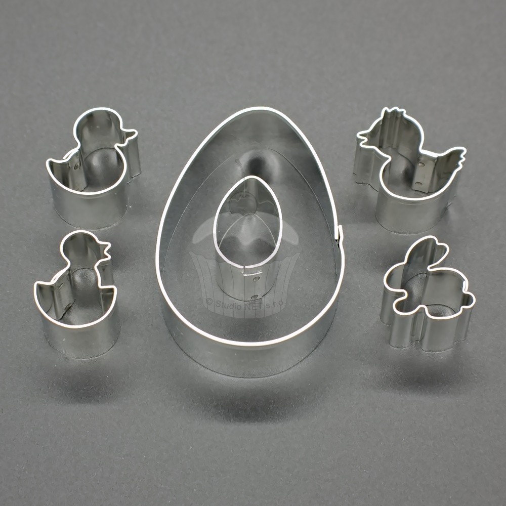 Cookie cutter set - Easter in an egg