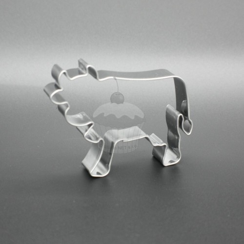 Stainless steel cookie cutter - cow