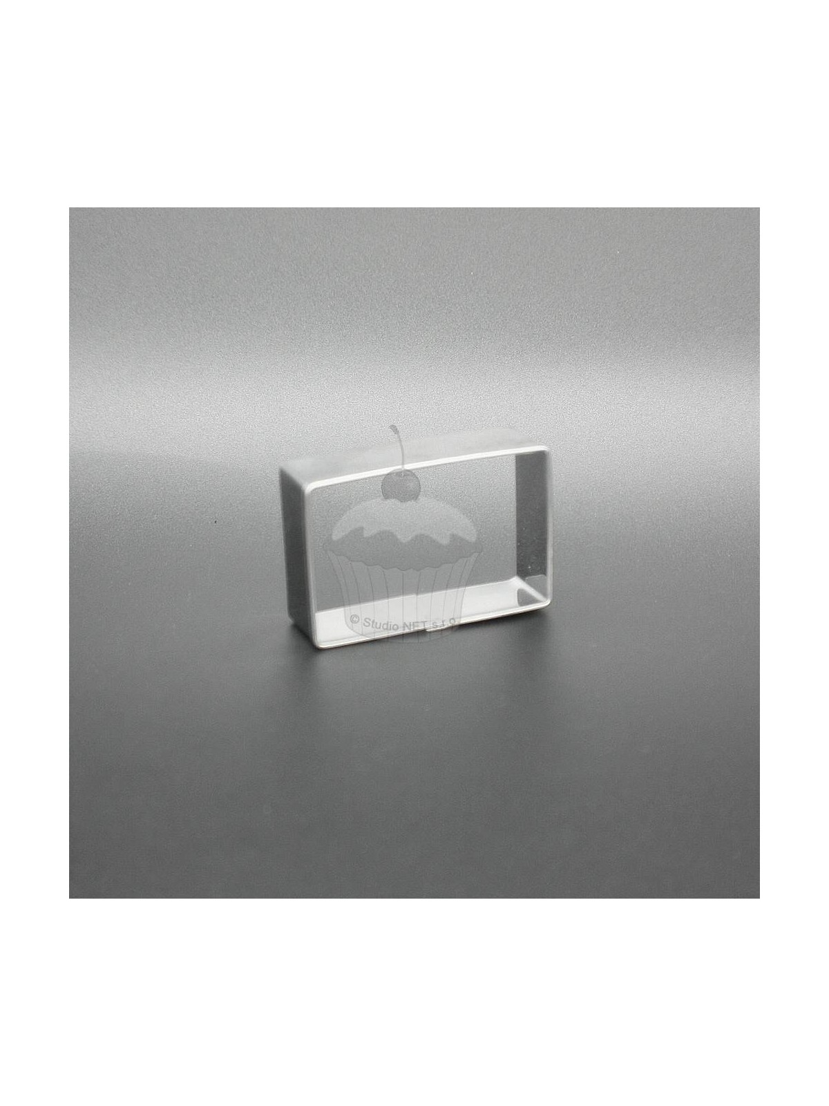 Stainless Steel Cookie Cutter - Rectangle 3.2 x 2.1cm