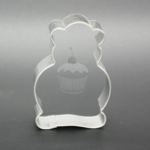 Cookie cutter - sitting teddy bear