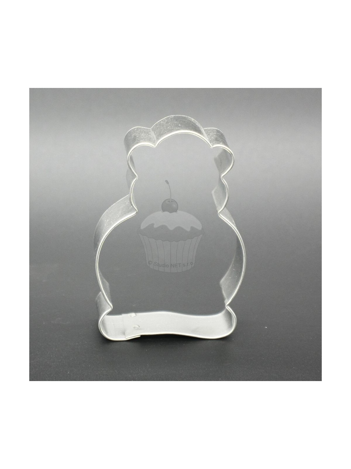 Cookie cutter - sitting teddy bear