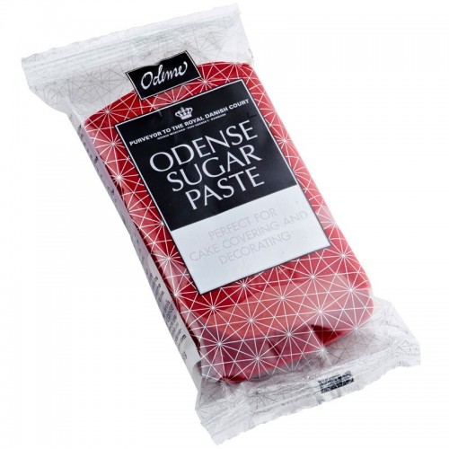 Odense  Sugar paste - red  - 250g