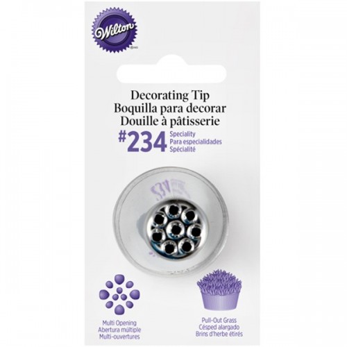 Wilton Decorating Tip 234 Multi-open Carded