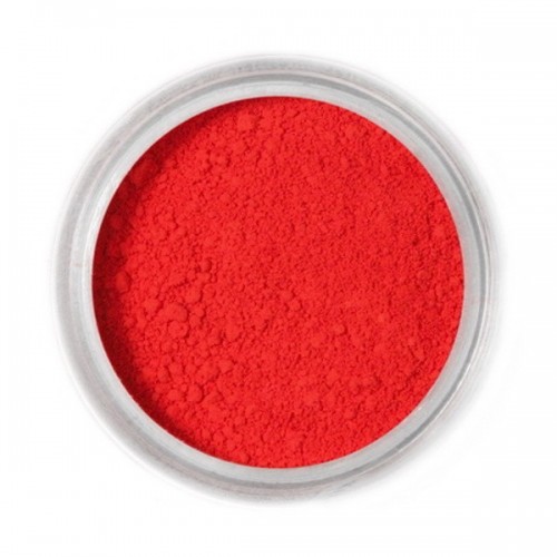 Essbaren Puderfarbe Fractal - Cherry Red, Csereszney piros (2,5 g)