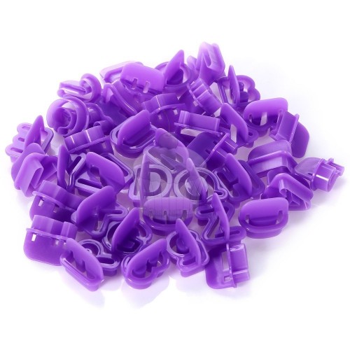 Purple alphabet - 40pcs