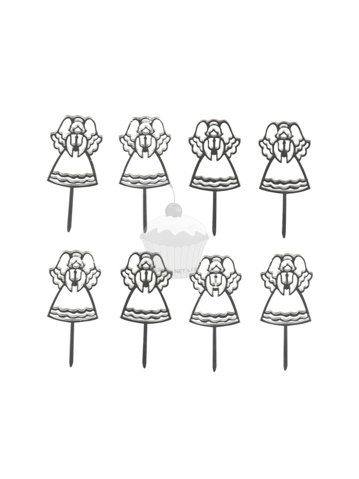 Spikes small - angel - 8pc