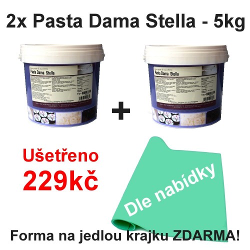 2x Pasta Dama Stella - 5kg + lace for free