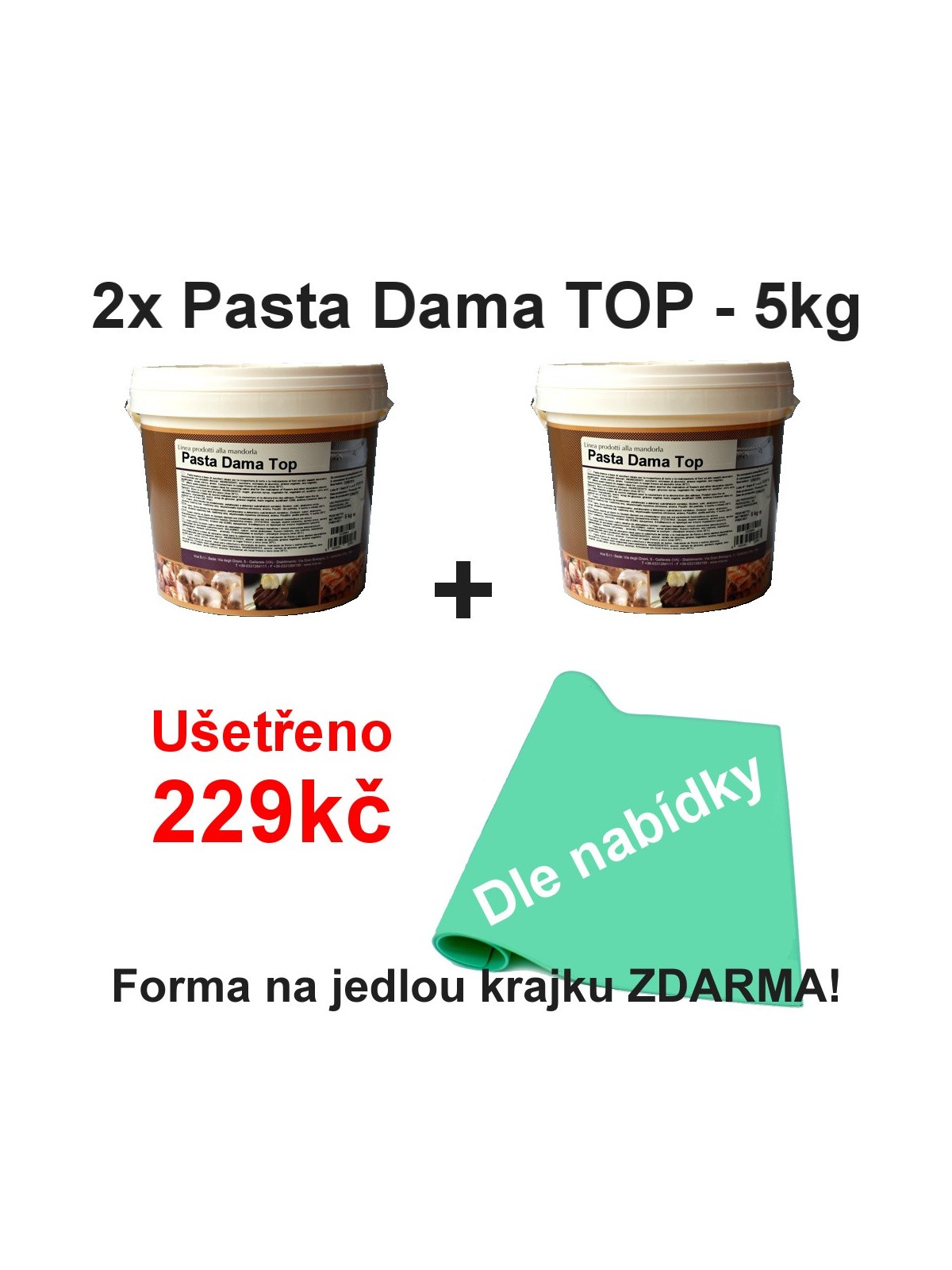 2mal Pasta Dama TOP - 5kg